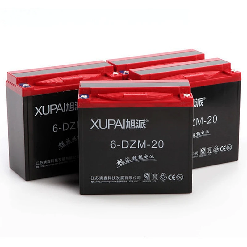 12V 6-DZM-20 lead acid battery for E-bike E-RICKSHAW BATTERY with CE/ISO HS code 85072000