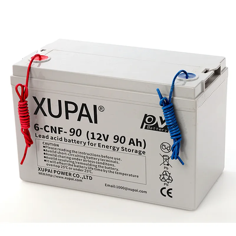 12V 90AH 6-CNF(J)-90 free maintenance Gel/ AGM/ Lead acid storage battery for solar panel