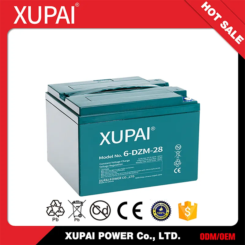 Good price 12v28ah storage battery osaka battery