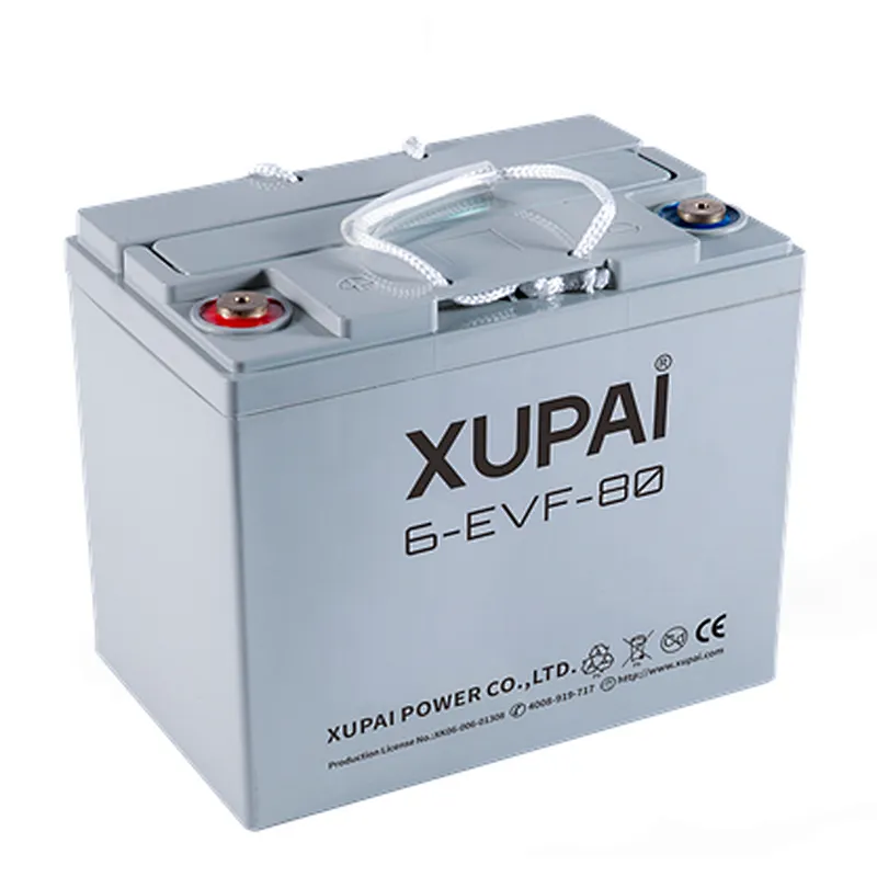 12V 80AH 6-EVF-80 Lead Acid power battery for forklift