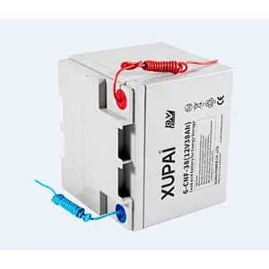 XUPAI system without home heavy duty solar battery 38ah with CE certificate