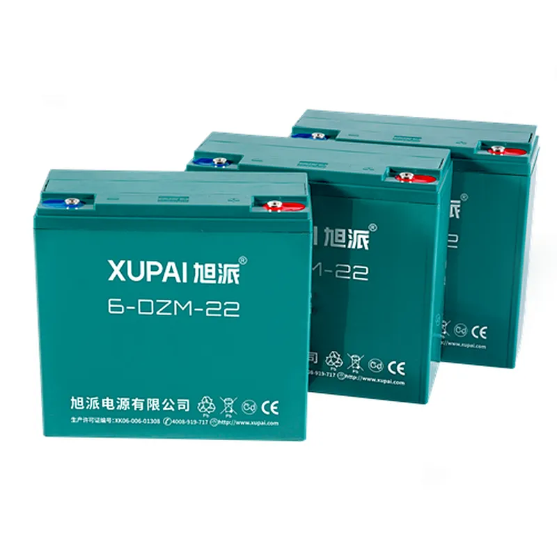 12V 22AH sealed lead acid power DZM battery for e-bike
