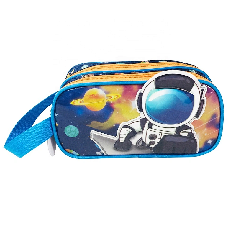 Wholesale Custom cute School Accessories Eco-friendly Students Pencil case Pencil pouch for boy and girl