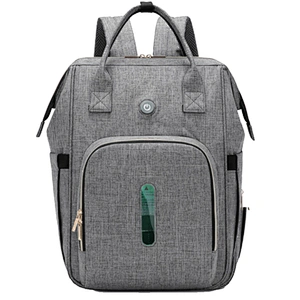Multi-function ozone sterilizer mommy diaper bags baby diapers bag luiertas for mothers travel weekender disinfection