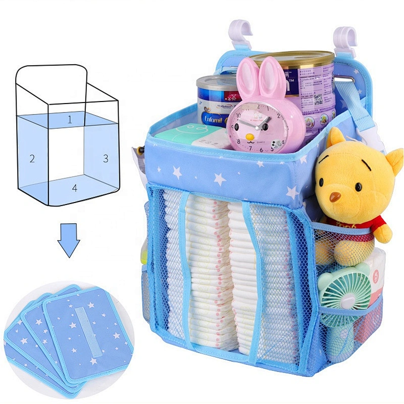2020 Best seller nappy hanging wall bag baby nappy stroller hanging bag