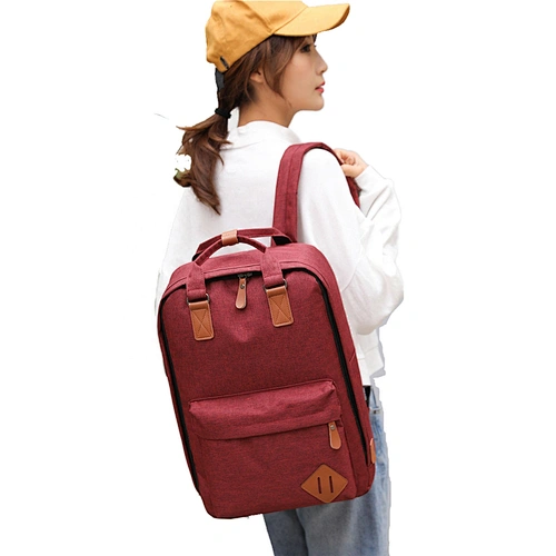High quality with USB charge port and ear phone hole laptop backpack messager bags laptop bags