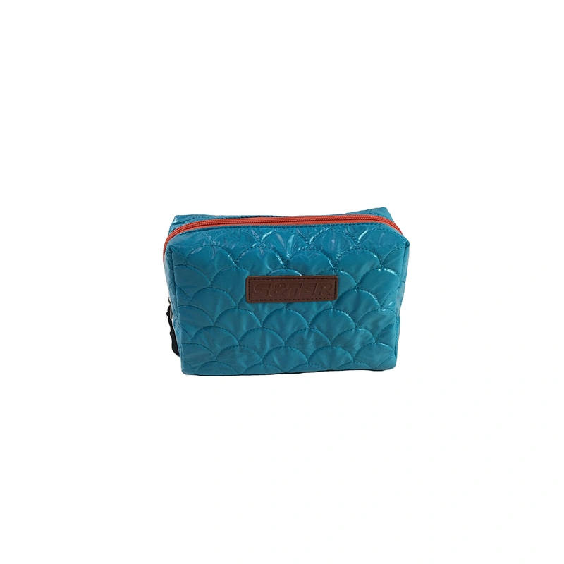 embroidery foam padded fabric Handbag cosmetic makeup evening party bags Other+Special+Purpose+Bags