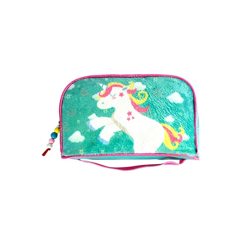 Polyester plush Cute kids Handbag cosmetic makeup evening party bags Other+Special+Purpose+Bags