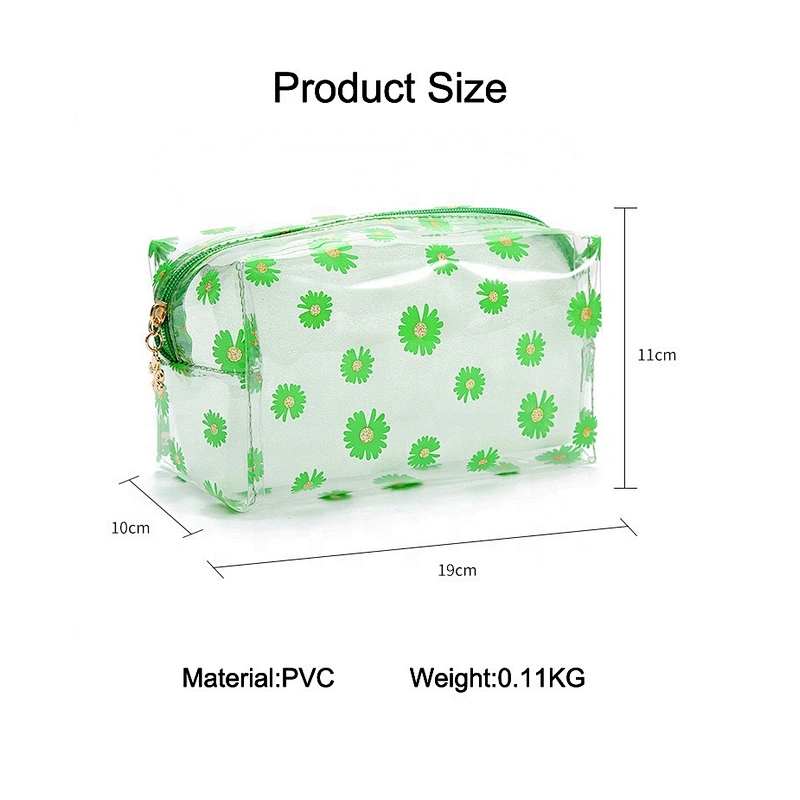 Fashion Waterproof Travel Pvc Makeup Case Makeup Brush Cosmetic Bag Organizer Travel Portable Cosmetics Brushes Case