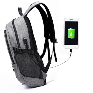 Custom collapsible daily rucksack black 100% waterproof computer backpack shoulder usb back pack  laptop bags Backpacks