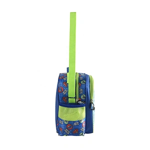 2020 high quality insulated cooler box bags deliver lunch bag food delivery with custom logo thermal robot fabric for kids