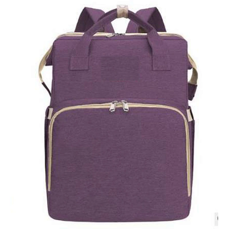 2020 Hot-selling New Portable Folding Baby Bed Mummy Bag Large Capacity Multifunctional Diaper Bags