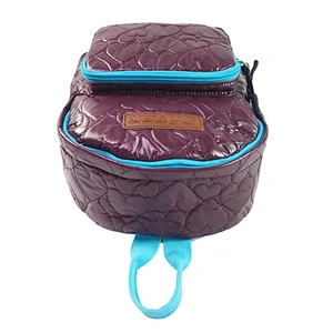 Women casual cotton quilting school bag backpack fashion backpack for girls