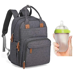Hot sell water resistant stylish functional  multipurpose travel diaper backpack bags baby mummy bags perfect for maternity mom