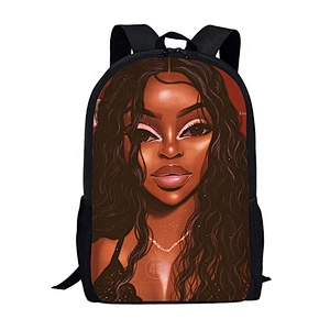 New Africa girl Print Mini Backpack Children School Bag for Black Boys 12 Inch Satchel Kindergarten school bags