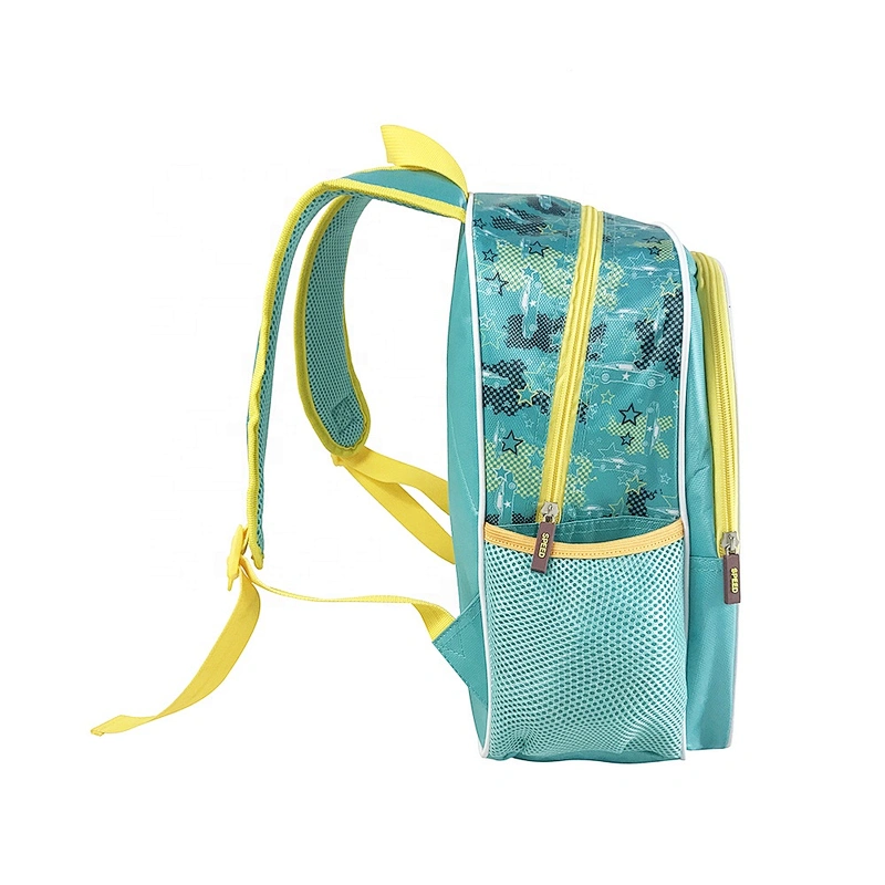 2020 new Fashion high quality student bag backpack golden backpack children  kids school bags boy with fantasy fabric
