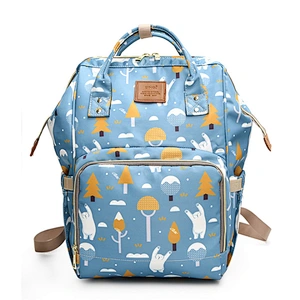 Wholesale Nappy Backpack Mummy Large Capacity Multi-function Waterproof Outdoor Travel Diaper Bags For Baby Care