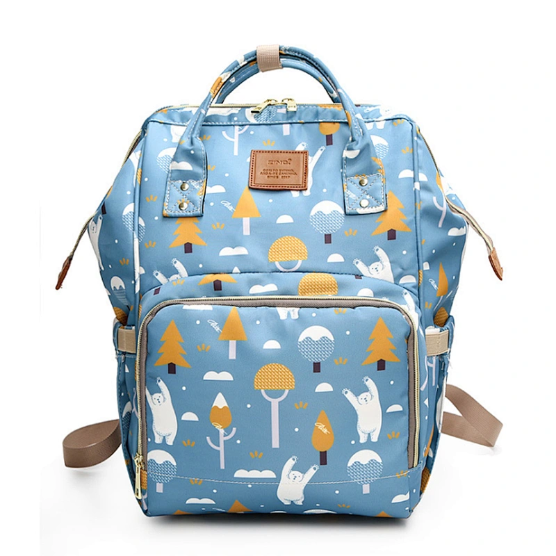 Wholesale Nappy Backpack Mummy Large Capacity Multi-function Waterproof Outdoor Travel Diaper Bags For Baby Care