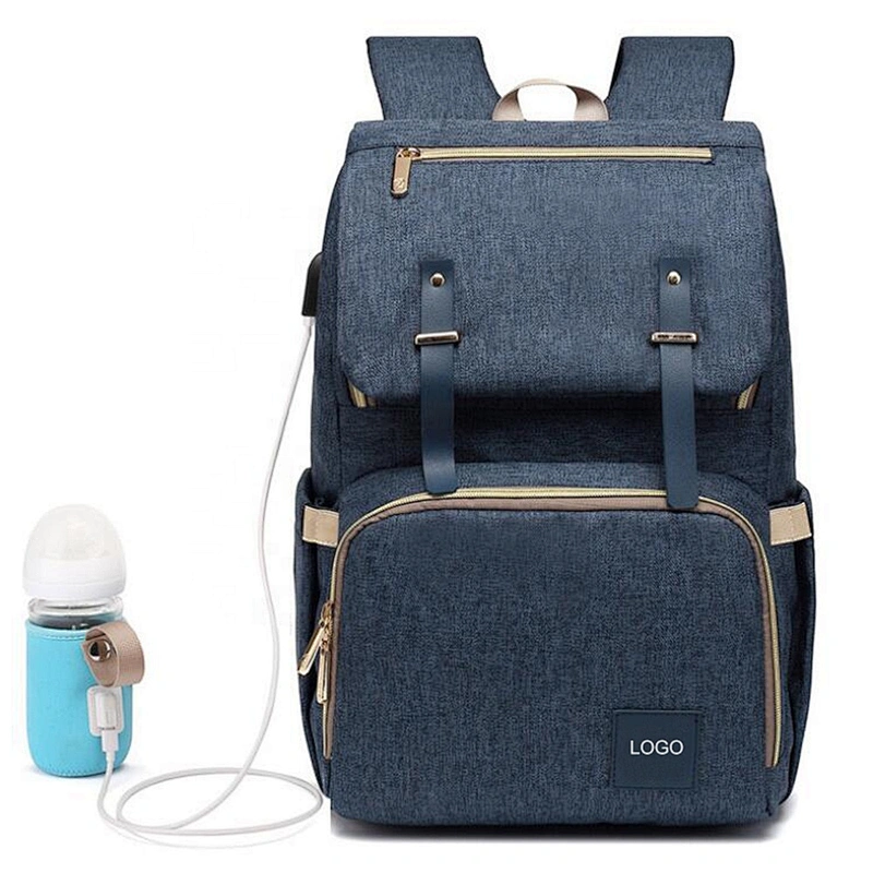 Amazon hot selling Large capacity waterproof Mommy bag mochila panaleras baby diapers bags diaper backpack for mothers