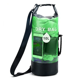 Outdoor Sport Use PVC Waterproof Dry Beach Bag for Rafting, Boating, Swimming, Camping, Hiking