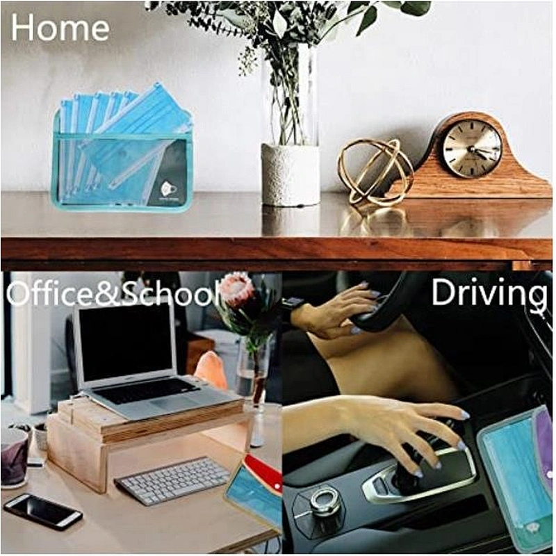 4Pieces Reusable Cloth FaceMask Storage Bag 9.1