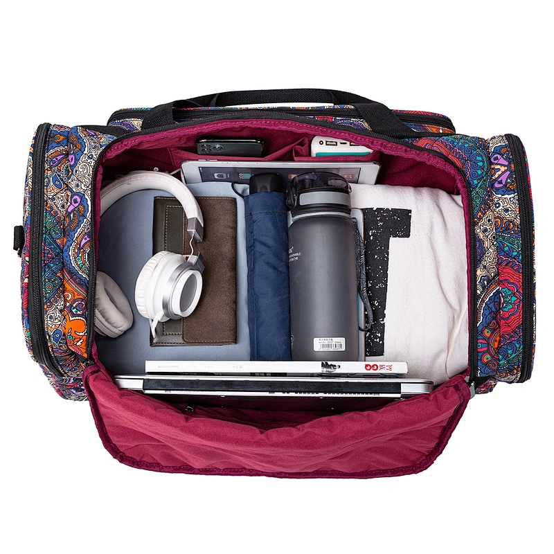 Travel Foldable Waterproof Duffel Bag Weekender Bag Sports Gym Lightweight Carry Storage Luggage Tote Duffel Bag for women