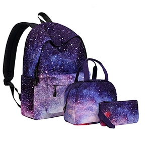 OEM/ODM Custom New design girls latest 3 in1 set school bags backpacks school sports backpack women for teenager girls