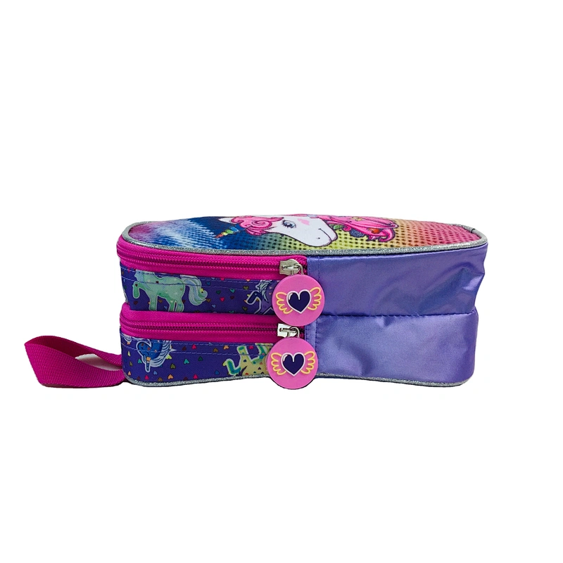Novelty Mermaid Office supply custom Holographic Pencil case bag School Pencil case for girl