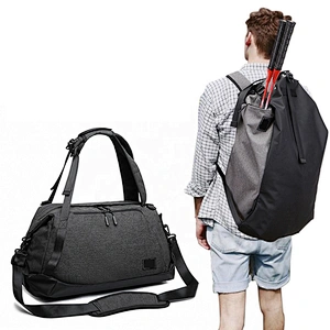 Best dry wet depart with shoes compartment Convertible Backpack Zippered Duffel Bag Custom Shoulder Bag