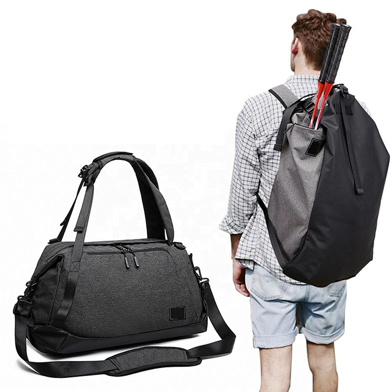 Best dry wet depart with shoes compartment Convertible Backpack Zippered Duffel Bag Custom Shoulder Bag