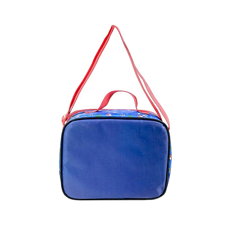 high quality leather waterproof insulated cooler box food deliver lunch bag with custom logo thermal insulation fabric for kids