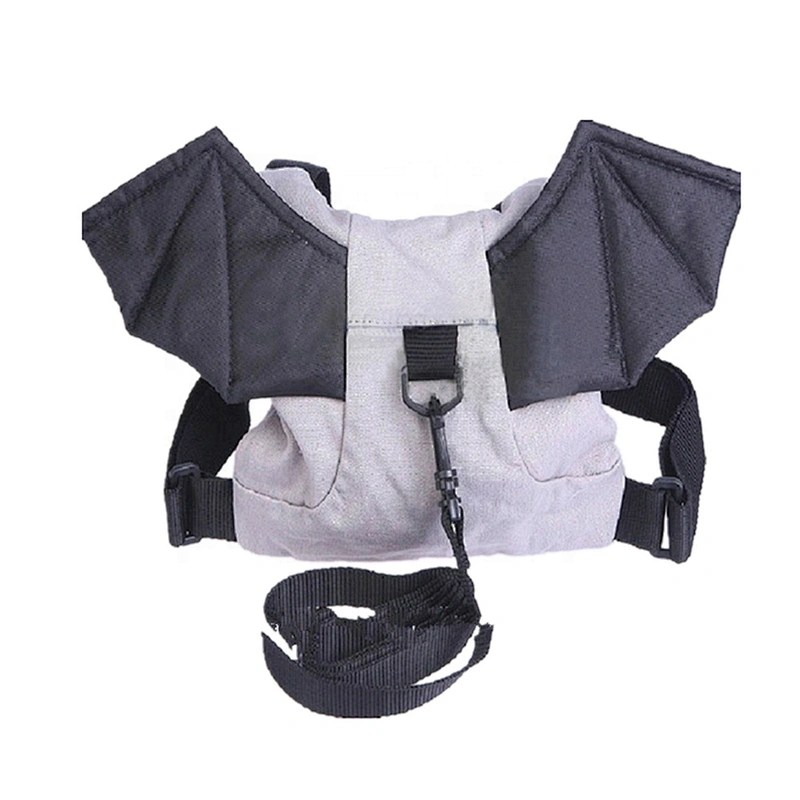 anti-lost Baby Cartoon Walking Safety Harness Mini bat Lead Strap Knapsack Bat Children School Backpack Bag On Sale