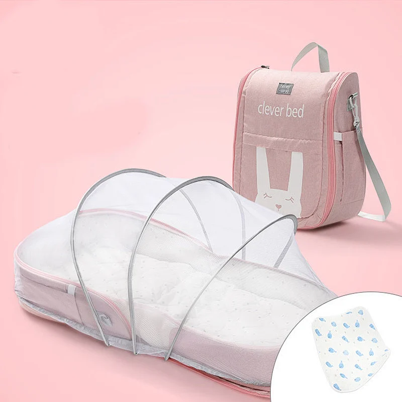 Travel Bassinet 3 in 1 Diaper Bag Backpack Portable mother care baby Travel Bed Mobile Changing Station