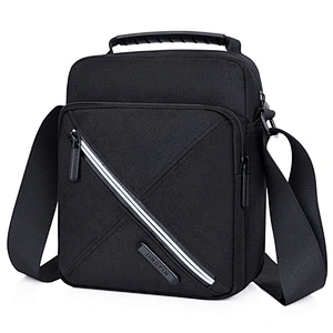 waterproof printed Classic men cell phone cross body sling shoulder bag men business messenger bag
