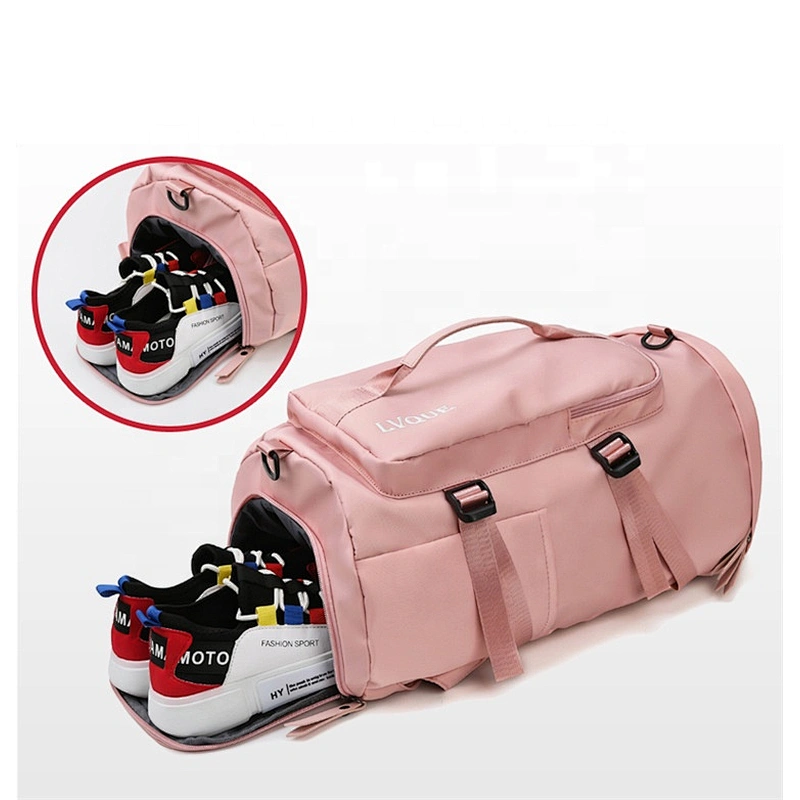Dry wet depart travel bag gym bag waterproof fashion casual sport Duffel backpack