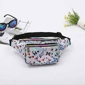 Flamingo fashion portable multifunctional outdoor sport Kit 3D printed kit waist bag chestbag
