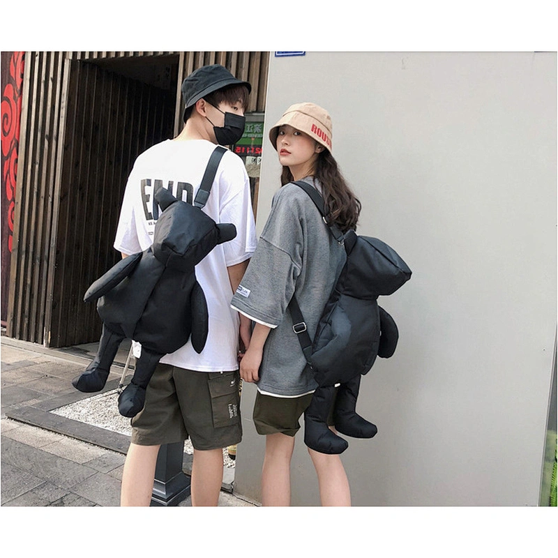 Cute Fashion Custom Backpack Creative personality college men harbor style Ins fashion trend