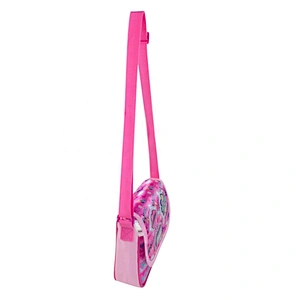 Fashion Pink polyester crossbody women hand bags square shape kids bag girls shoulder bags