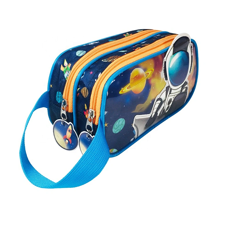 Wholesale Custom cute School Accessories Eco-friendly Students Pencil case Pencil pouch for boy and girl