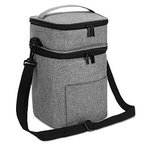 Insulated  lightweight mummy bag with changing mat handbag travel diaper bag