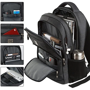 Large Capacity Waterproof USB Charging  Business Backpack travel backpack Camping & Hiking Men Male Laptop Anti Thief Backpack