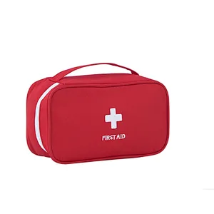 Portable First Aid kit Bag box Emergency Bag with Swivel Hook and Rubber Handle to Carry outdoor survival