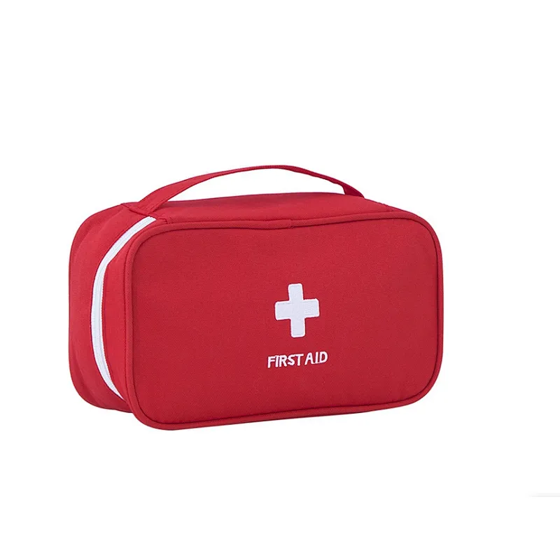 Portable First Aid kit Bag box Emergency Bag with Swivel Hook and Rubber Handle to Carry outdoor survival