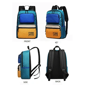 Fashion Casual Backpack Laptop Bag unisex custom university school backpacks British Style Backpack