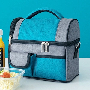 Food Fresh Keep Lunch Cooler Bag Waterproof Picnic Travel Storage Ice Pack Thermal Insulated Fashion Tote Lunch Bags