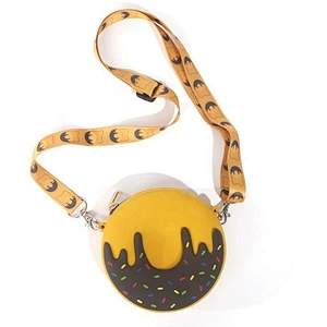 Hot selling cute girl bags popular cartoon mini silicone change purse