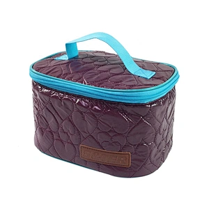 Wholesale quilted Custom Travel Makeup Cosmetic Bag Bathroom Storage Carry Case