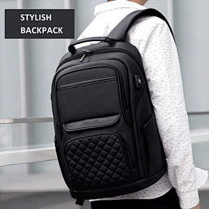 Business trip computer bag usb large capacity leisure travel backpack men's fashion youth laptop backpack