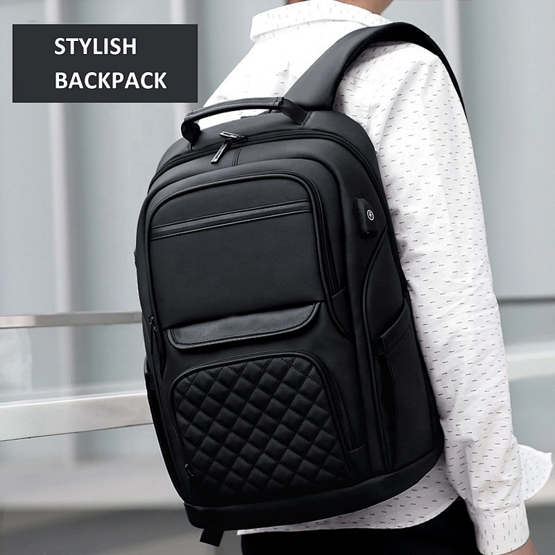 Business trip computer bag usb large capacity leisure travel backpack men's fashion youth laptop backpack