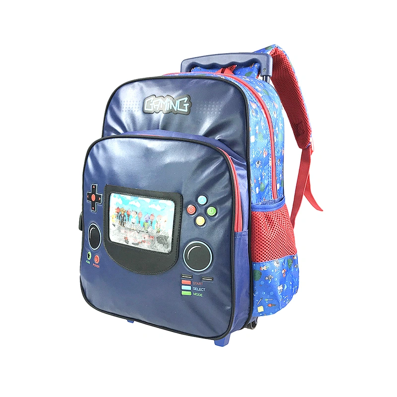 wholesale Backpack Rolling bag children shop school bag school trolley bag for kids girls travel  waterproof With Wheels